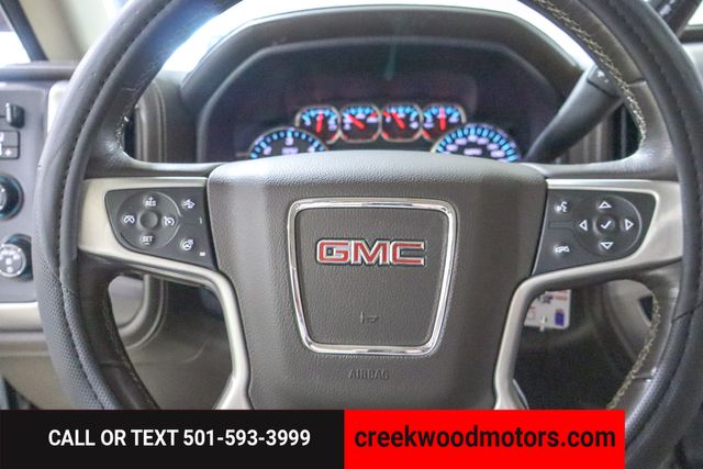 2018 GMC Sierra 1500 SLT 4x4 6.2L White Chrome 20s Financing LEVELED