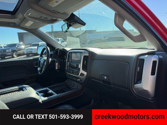 2018 GMC Sierra 1500 SLT Z71 4x4 Crew Cab Red Nav Roof Financing Chrome 2018 GMC Sierra 1500 SLT Z71 4x4 Crew Cab Red Nav Roof Financing Chrome