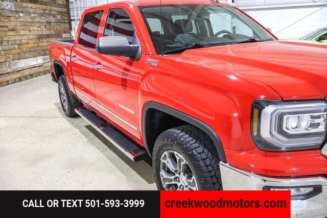 2018 GMC Sierra 1500 SLT Z71 4x4 Crew Cab Red Nav Roof Financing Chrome 2018 GMC Sierra 1500 SLT Z71 4x4 Crew Cab Red Nav Roof Financing Chrome