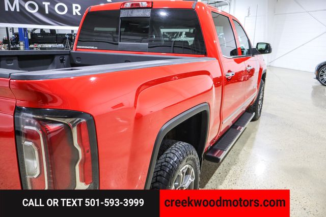 2018 GMC Sierra 1500 SLT Z71 4x4 Crew Cab Red Nav Roof Financing Chrome 2018 GMC Sierra 1500 SLT Z71 4x4 Crew Cab Red Nav Roof Financing Chrome