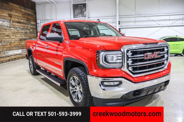 2018 GMC Sierra 1500 SLT Z71 4x4 Crew Cab Red Nav Roof Financing Chrome 2018 GMC Sierra 1500 SLT Z71 4x4 Crew Cab Red Nav Roof Financing Chrome