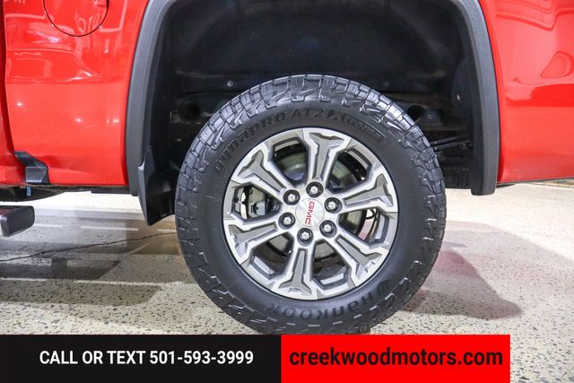 2018 GMC Sierra 1500 SLT Z71 4x4 Crew Cab Red Nav Roof Financing Chrome