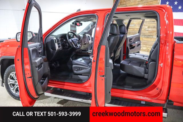 2018 GMC Sierra 1500 SLT Z71 4x4 Crew Cab Red Nav Roof Financing Chrome 2018 GMC Sierra 1500 SLT Z71 4x4 Crew Cab Red Nav Roof Financing Chrome