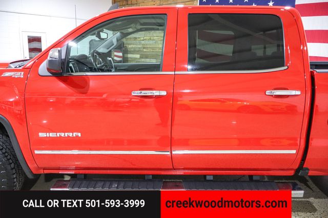 2018 GMC Sierra 1500 SLT Z71 4x4 Crew Cab Red Nav Roof Financing Chrome 2018 GMC Sierra 1500 SLT Z71 4x4 Crew Cab Red Nav Roof Financing Chrome