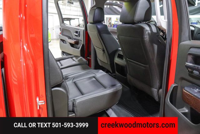 2018 GMC Sierra 1500 SLT Z71 4x4 Crew Cab Red Nav Roof Financing Chrome