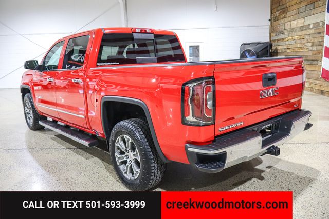 2018 GMC Sierra 1500 SLT Z71 4x4 Crew Cab Red Nav Roof Financing Chrome 2018 GMC Sierra 1500 SLT Z71 4x4 Crew Cab Red Nav Roof Financing Chrome