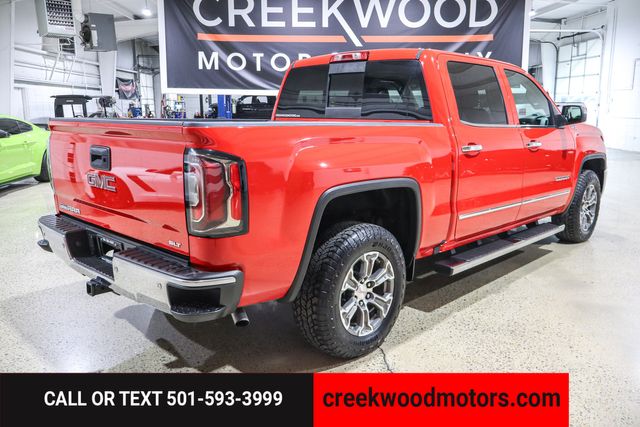 2018 GMC Sierra 1500 SLT Z71 4x4 Crew Cab Red Nav Roof Financing Chrome 2018 GMC Sierra 1500 SLT Z71 4x4 Crew Cab Red Nav Roof Financing Chrome