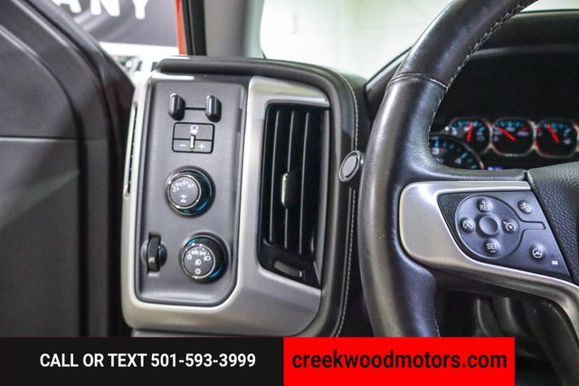 2018 GMC Sierra 1500 SLT Z71 4x4 Crew Cab Red Nav Roof Financing Chrome