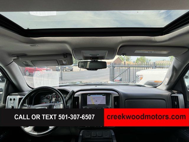 2018 GMC Sierra 1500 SLT 4x4 Crew Cab 22s 1 Owner Lifted Financing