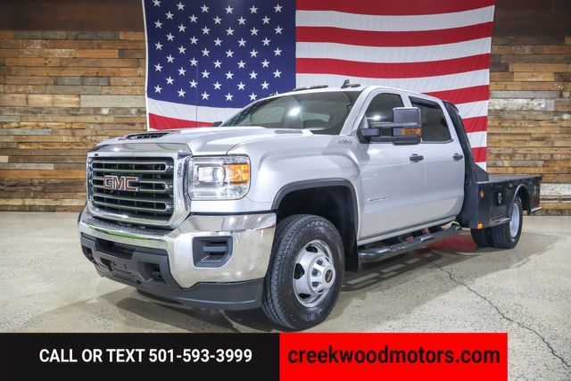 2018 GMC Sierra 3500HD FLATBED 4x4 Dually Duramax Diesel 1Owner Financing 2018 GMC Sierra 3500HD FLATBED 4x4 Dually Duramax Diesel 1Owner Financing