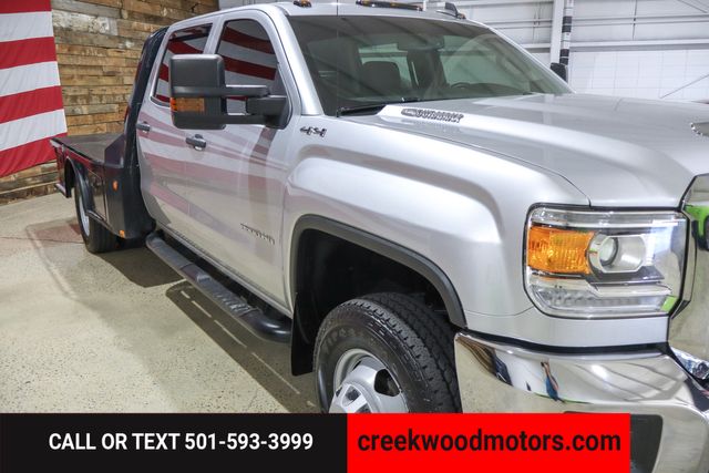 2018 GMC Sierra 3500HD FLATBED 4x4 Dually Duramax Diesel 1Owner Financing 2018 GMC Sierra 3500HD FLATBED 4x4 Dually Duramax Diesel 1Owner Financing