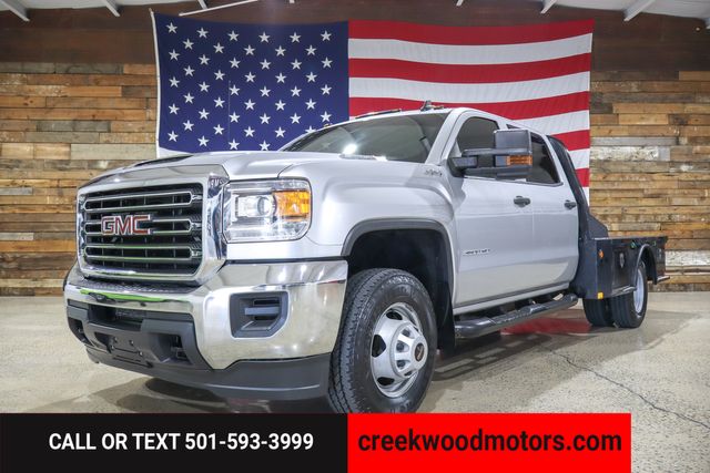 2018 GMC Sierra 3500HD FLATBED 4x4 Dually Duramax Diesel 1Owner Financing 2018 GMC Sierra 3500HD FLATBED 4x4 Dually Duramax Diesel 1Owner Financing