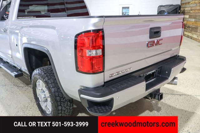 2018 GMC Sierra 3500HD Denali 3500 SRW 4x4 Duramax Diesel Allison CLEAN