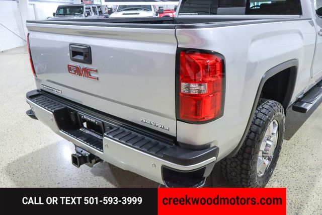 2018 GMC Sierra 3500HD Denali 3500 SRW 4x4 Duramax Diesel Allison CLEAN