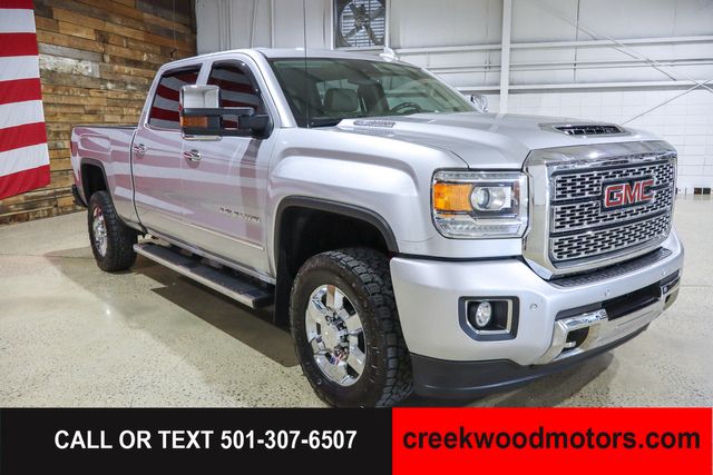 2018 GMC Sierra 3500HD Denali 3500 SRW 4x4 Duramax Diesel Allison CLEAN