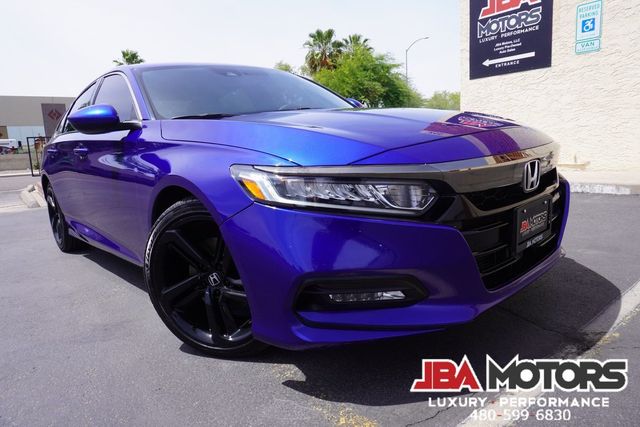 2018 Honda Accord Sport Package Sedan Blue Pearl Driver Assist WOW | MESA, AZ | JBA MOTORS 2018 Honda Accord Sport Package Sedan Blue Pearl Driver Assist WOW | MESA, AZ | JBA MOTORS