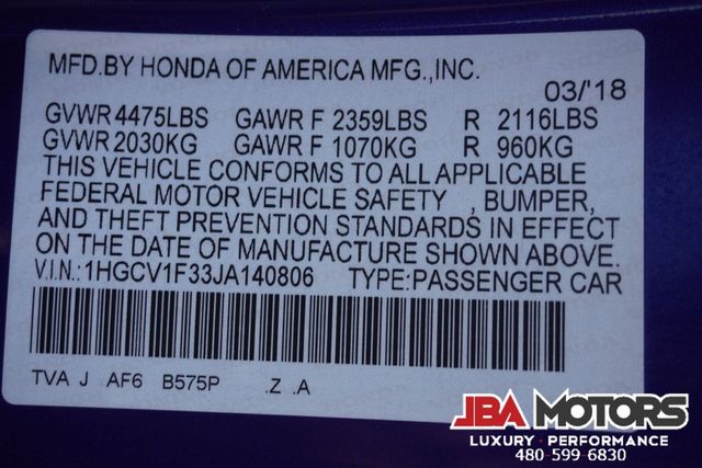 2018 Honda Accord Sport Package Sedan Blue Pearl Driver Assist WOW | MESA, AZ | JBA MOTORS 2018 Honda Accord Sport Package Sedan Blue Pearl Driver Assist WOW | MESA, AZ | JBA MOTORS