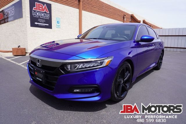 2018 Honda Accord Sport Package Sedan Blue Pearl Driver Assist WOW | MESA, AZ | JBA MOTORS 2018 Honda Accord Sport Package Sedan Blue Pearl Driver Assist WOW | MESA, AZ | JBA MOTORS
