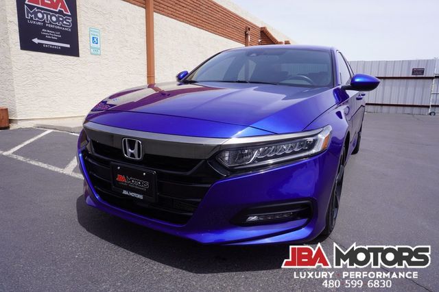 2018 Honda Accord Sport Package Sedan Blue Pearl Driver Assist WOW | MESA, AZ | JBA MOTORS 2018 Honda Accord Sport Package Sedan Blue Pearl Driver Assist WOW | MESA, AZ | JBA MOTORS