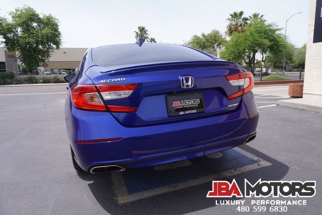 2018 Honda Accord Sport Package Sedan Blue Pearl Driver Assist WOW | MESA, AZ | JBA MOTORS 2018 Honda Accord Sport Package Sedan Blue Pearl Driver Assist WOW | MESA, AZ | JBA MOTORS