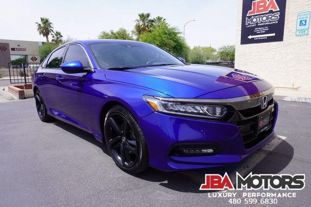 2018 Honda Accord Sport Package Sedan Blue Pearl Driver Assist WOW | MESA, AZ | JBA MOTORS 2018 Honda Accord Sport Package Sedan Blue Pearl Driver Assist WOW | MESA, AZ | JBA MOTORS