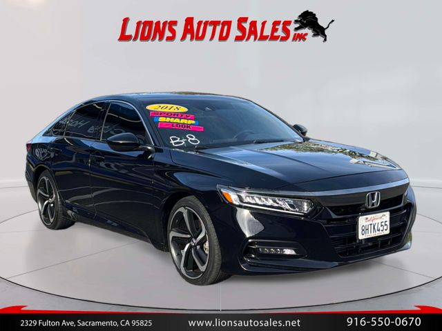 2018 Honda Accord Sport | Sacramento, CA | Lions Auto Sales 