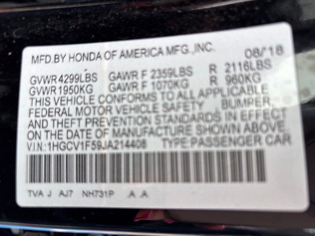 2018 Honda Accord EX-L | San Antonio, TX | Clear Choice Automotive South