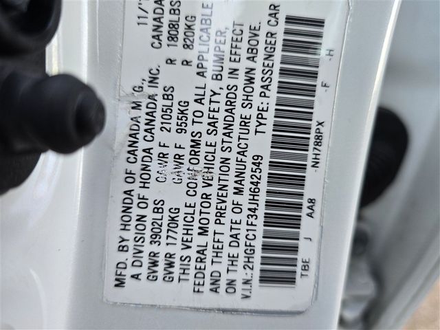 2018 Honda Civic EX-T 2018 Honda Civic EX-T