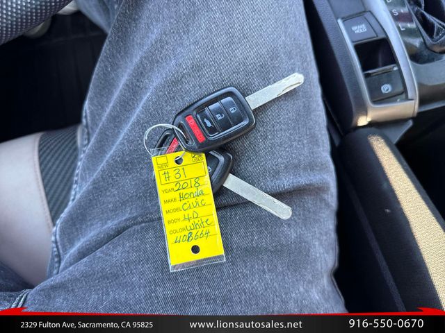 2018 Honda Civic LX w/Honda Sensing