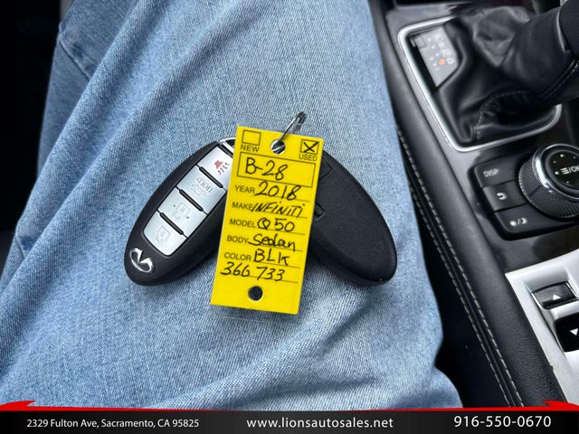 2018 INFINITI Q50 3.0T Luxe