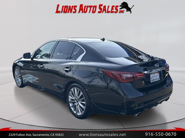 2018 INFINITI Q50 3.0T Luxe