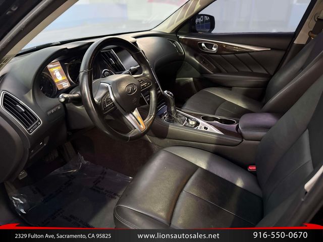 2018 INFINITI Q50 3.0T Luxe