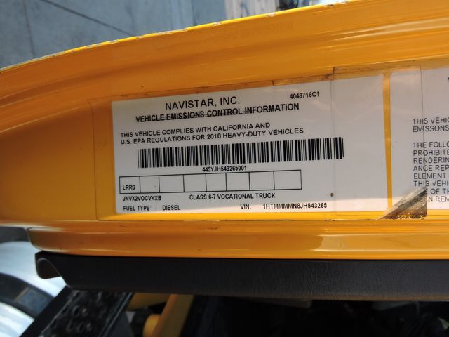 2018 International 4300 CDL Box Truck 