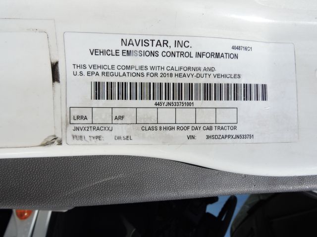 2018 International LT625 Daycab