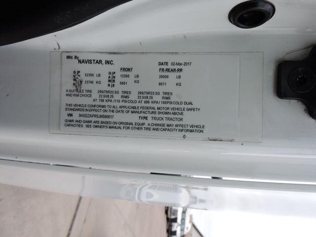 2018 International LT625 Daycab