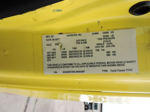 2018 International RH613 Daycab