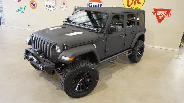 2018 Jeep Wrangler JL Unlimited Sport 4X4 CUSTOM,LIFTED,HTD LTH,LED'S,FUEL WHLS | Carrollton, TX | Texas Vehicle Exchange 2018 Jeep Wrangler JL Unlimited Sport 4X4 CUSTOM,LIFTED,HTD LTH,LED'S,FUEL WHLS | Carrollton, TX | Texas Vehicle Exchange