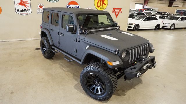 2018 Jeep Wrangler JL Unlimited Sport 4X4 CUSTOM,LIFTED,HTD LTH,LED'S,FUEL WHLS | Carrollton, TX | Texas Vehicle Exchange 2018 Jeep Wrangler JL Unlimited Sport 4X4 CUSTOM,LIFTED,HTD LTH,LED'S,FUEL WHLS | Carrollton, TX | Texas Vehicle Exchange