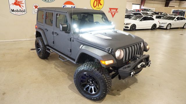 2018 Jeep Wrangler JL Unlimited Sport 4X4 CUSTOM,LIFTED,HTD LTH,LED'S,FUEL WHLS | Carrollton, TX | Texas Vehicle Exchange 2018 Jeep Wrangler JL Unlimited Sport 4X4 CUSTOM,LIFTED,HTD LTH,LED'S,FUEL WHLS | Carrollton, TX | Texas Vehicle Exchange