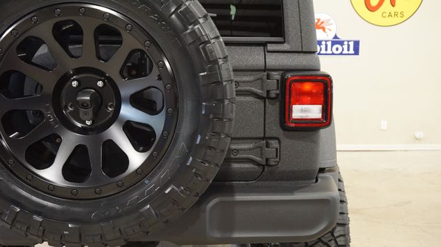2018 Jeep Wrangler JL Unlimited Sport 4X4 CUSTOM,LIFTED,HTD LTH,LED'S,FUEL WHLS | Carrollton, TX | Texas Vehicle Exchange
