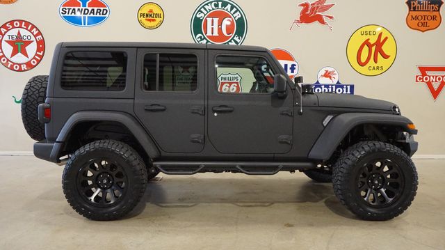 2018 Jeep Wrangler JL Unlimited Sport 4X4 CUSTOM,LIFTED,HTD LTH,LED'S,FUEL WHLS | Carrollton, TX | Texas Vehicle Exchange 2018 Jeep Wrangler JL Unlimited Sport 4X4 CUSTOM,LIFTED,HTD LTH,LED'S,FUEL WHLS | Carrollton, TX | Texas Vehicle Exchange