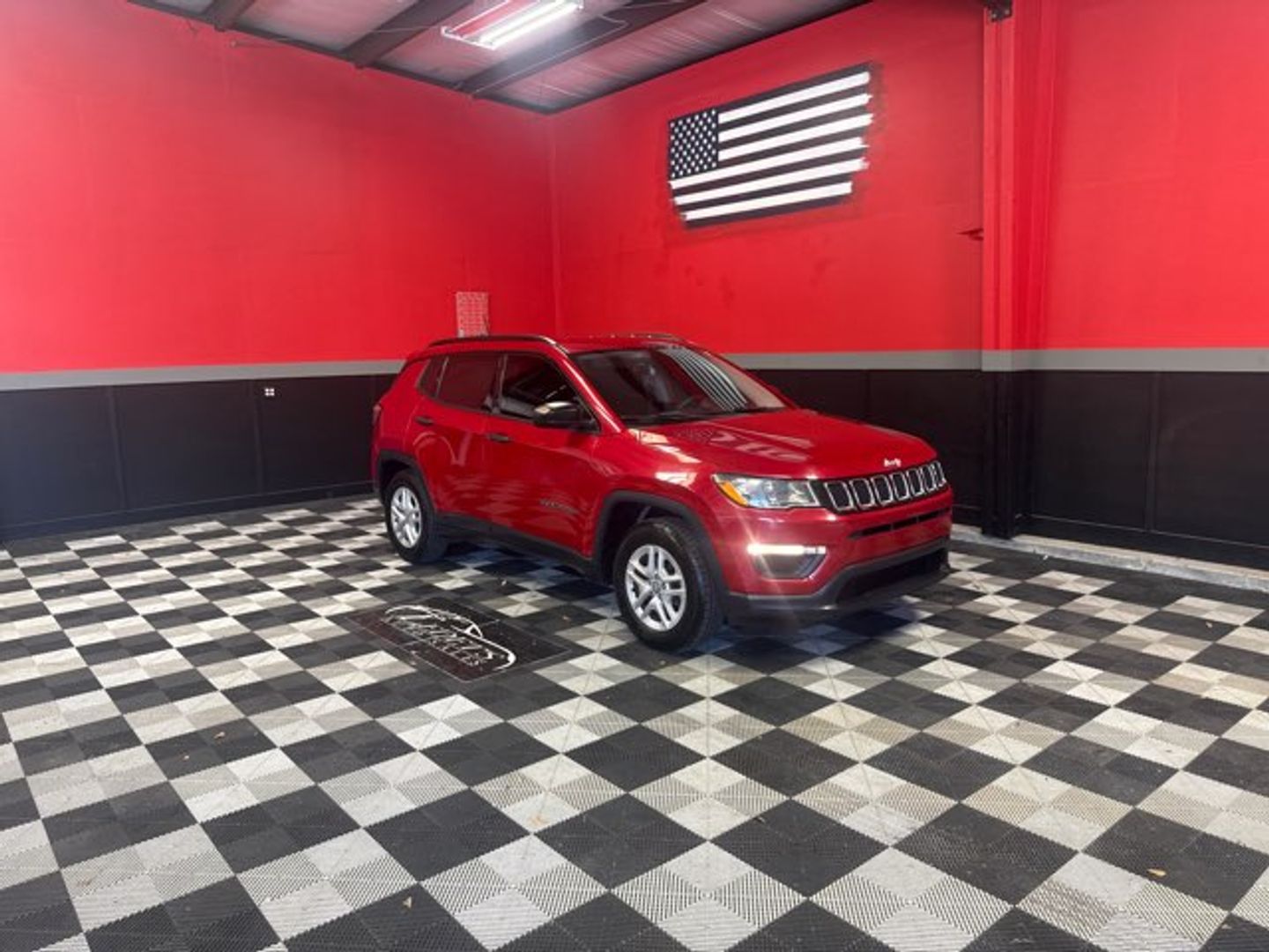 2018 Jeep Compass Sport [PRM] Redline Pearl Coat at Ledet's Auto Sales