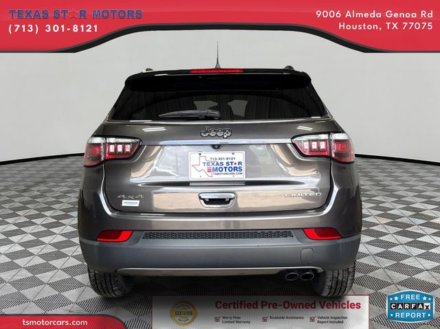 2018 Jeep COMPASS LIMITED | Houston, TX | Texas Star Motors 2018 Jeep COMPASS LIMITED | Houston, TX | Texas Star Motors