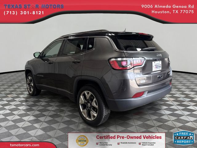 2018 Jeep COMPASS LIMITED | Houston, TX | Texas Star Motors