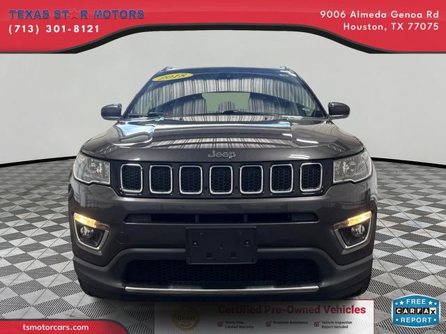 2018 Jeep COMPASS LIMITED | Houston, TX | Texas Star Motors 2018 Jeep COMPASS LIMITED | Houston, TX | Texas Star Motors