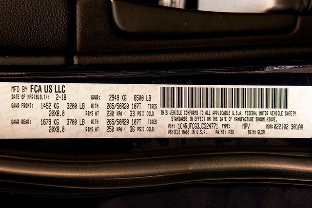 2018 Jeep Grand Cherokee Overland | Van Nuys, CA | Stellar Auto INC.