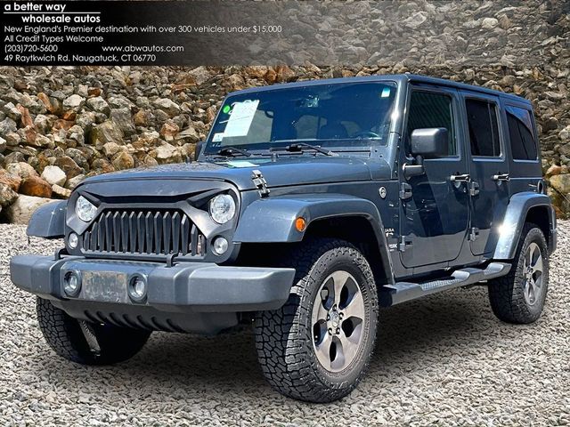 2018 Jeep Wrangler JK Unlimited Sahara | Naugatuck, Connecticut | A Better Way Wholesale Autos-CT