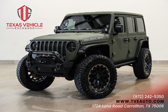 2018 Jeep Wrangler Unlimited Rubicon 4X4,DUPONT KEVLAR,LIFTED,NAV,HTD | Carrollton, TX | Texas Vehicle Exchange