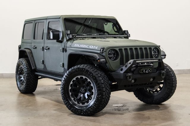 2018 Jeep Wrangler Unlimited Rubicon 4X4,DUPONT KEVLAR,LIFTED,NAV,HTD | Carrollton, TX | Texas Vehicle Exchange