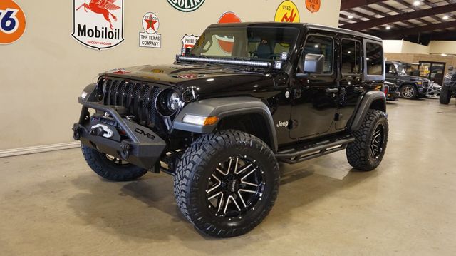 2018 Jeep Wrangler JL Unlimited Sport 4X4 LIFTED,LED'S,HTD LTH,ALPINE | Carrollton, TX | Texas Vehicle Exchange 2018 Jeep Wrangler JL Unlimited Sport 4X4 LIFTED,LED'S,HTD LTH,ALPINE | Carrollton, TX | Texas Vehicle Exchange